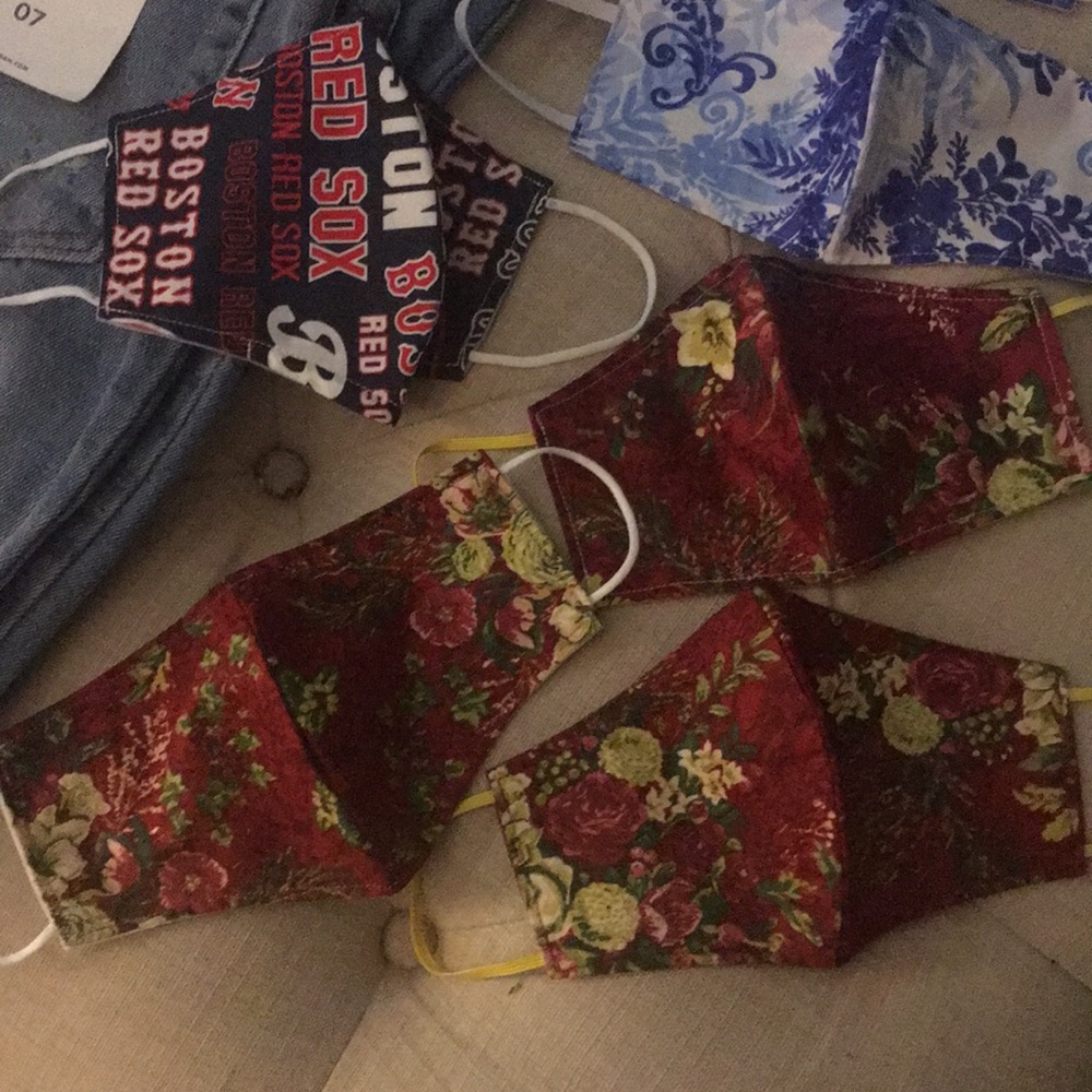 New handmade floral masks bundle 3 🎭
